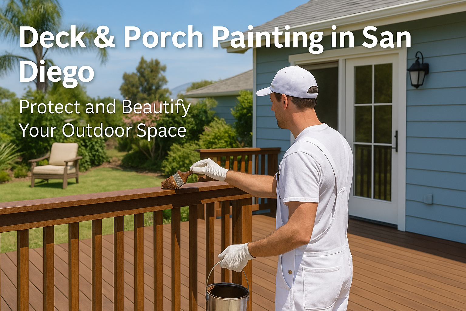 Deck and Porch Painting San Diego